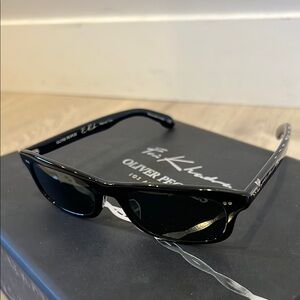 Oliver Peoples Black Sunglasses Timeless Design